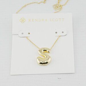 Kendra Scott Polished Letter Necklace